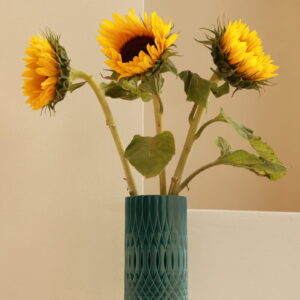 3D-geprinte vaas Wolf