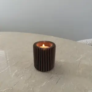 Waxine licht houder rib S